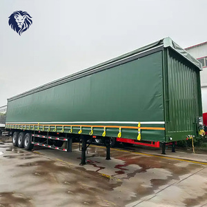 <span class=keywords><strong>Remolque</strong></span> de Camión con Lateral Cortinado de 40 pies, Reacondicionado, Capacidad de 35 Toneladas, Construcción de Acero Q345B, Diseño Impermeable, Listo para Enviar - Product Image 3