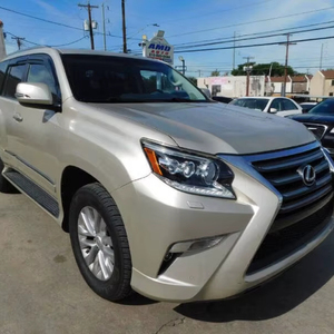 2015 GX 460 LX Turbo AWD con control de crucero adaptativo, interior claro, asientos de cuero, usado, volante a la izquierda - Product Image 1