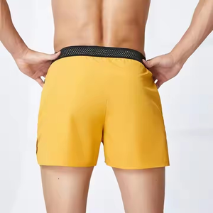 Pantalones cortos de gimnasio de entrenamiento OEM para hombres logotipo personalizado corte perfecto estilo único pantalones cortos para correr al aire libre con logotipo y diseño personalizados - Product Image 2