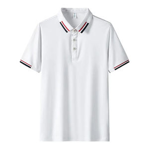 2024 Jersey cómodo de manga corta para hombres para camisas con logotipo personalizado en varios colores de talla grande estilo informal a cuadros de secado rápido - Product Image 4