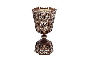 Ensemble de plateau de brûleur d'encens fabriqué à la main moderne avec support artistique Bakhoor & Dhoop pour parfum - Product Image 2