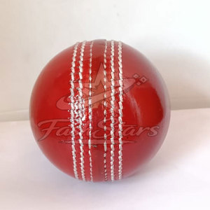 Pelotas de Cricket de Cuero Cosidas a Máquina, Duraderas, Ecológicas, de Alta Calidad y Precios Competitivos, para Entrenamiento al Aire Libre - Product Image 2