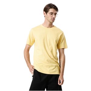 Camiseta de hombre de gran tamaño de peso pesado OEM 100% algodón poliéster lavado personalizado/algodón ropa de calle informal estilo impreso logotipo tejido - Product Image 1