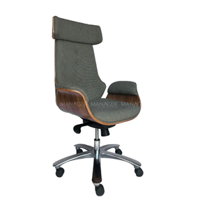 Aluminum 5-HR Swivel ODM/OEM Ready Alexander Veneer Task <b>Chair</b> High Quality Back <b>Fabric</b> Front Relax Tilt R365 <b>Chair</b> - Product Image 4