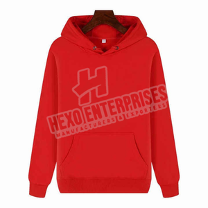 Sweat à capuche de sport vierge de couleur unie pour enfants, sweat à capuche en coton polaire pour enfants, garçons et filles, vente en gros de haute qualité - Product Image 2