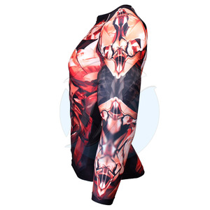 เสื้อรัดรูปสำหรับผู้ชายเสื้อออกกำลังกายพิมพ์ลาย - Product Image 6