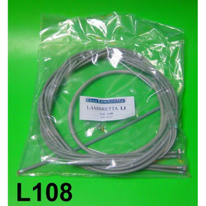 Juego completo de cables de control interiores y exteriores de color gris para Lambrella LI - TV - SX - Product Image 1