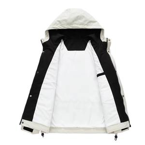 Chaqueta Cortavientos de Lona Informal para Hombre, Estilo Vintage, de Alta Calidad, para Otoño e Invierno 2026, Fabricante OEM Personalizado, Impermeable - Product Image 6