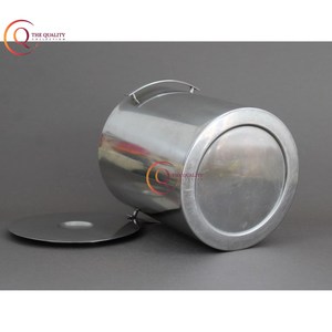 Cubo de hielo ovalado de acero inoxidable, cubo de hielo aislado de doble pared, Enfriador de bebidas para eventos, fiestas, Decoración de mesa, accesorio de barra - Product Image 3