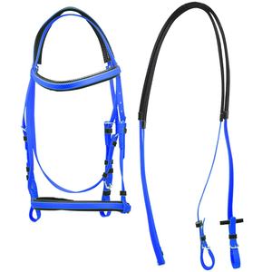Venta al por mayor más vendido caballo PVC brida Durable material fuerte PVC caballo brida con riendas hechas en la India - Product Image 4