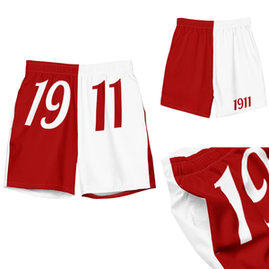 KAP Maillot de bain de la fraternité grecque Short de plage en polyester recyclé à séchage rapide Vêtements de sport d'été pour hommes avec doublure - Product Image 1