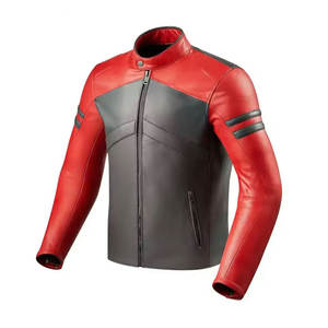 Blouson de moto en cuir pour homme sur mesure - Coupe-vent, respirant, imperméable, manches longues, toutes saisons, 2 pièces, MOQ, meilleure qualité - Product Image 4