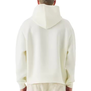 2025 sudaderas con capucha sin cuerda sudaderas personalizadas pesadas GSM polar recortado pulóver sudaderas con capucha en blanco hombro caído Sudadera con capucha de alta calidad - Product Image 3