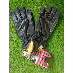 Gants de travail tactiques KANDARI SPORTS KS-MG-013, paume en cuir synthétique, sécurité, construction, assemblage, manipulation d'outils, durables - Product Image 3