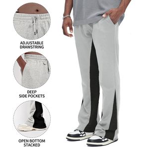 2025 antiarrugas de alta calidad Skinny Jogger pantalones de hombre de algodón liso teñido a prueba de viento al aire libre con cordón pantalones de hombre - Product Image 5