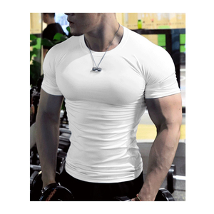 Camiseta con estampado de cuello simulado de doble capa personalizada para hombre, talla 100% de algodón - Product Image 1