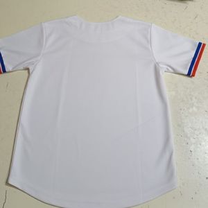Wholesale Custom Logo Printed Full Sublimation Plaid Front Logo Breathable 100% Polyester Baseball Uniform Sportswear Shirts - Product Image 6