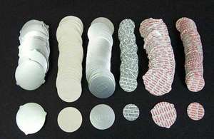 Non-Spill Waterproof Breathable Liner Vented Screw-On Cap for Induction Sealing 100ml PET Jars Bottles Food Grade Customizable - Product Image 5