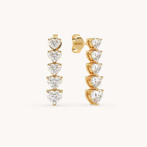 Boucles d'oreilles en diamant Cara - Product Image 3