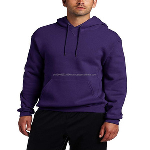 Sweat à capuche personnalisable de haute qualité pour hommes, coton et polyester, utilisation hivernale, avec broderie de logo personnalisé, motif uni - Product Image 4