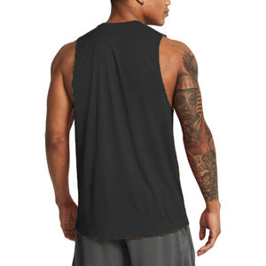 New Arrival Men's Fitness Sports Tank Top Slim Sport <b>Vest</b> With Hood Breathable Cotton Thread <b>Muscle</b> Style Customized Print - Product Image 3