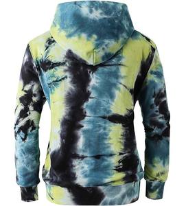 Sweat à capuche uni pour homme, automne, avec couleurs et tailles personnalisées, logo - 100% coton, prix de gros - Product Image 2