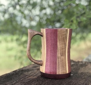 Bulk Natural <b>Wooden</b> Mugs Sustainable Handcrafted Direct From Manufacturer for Retailers - Product Image 2