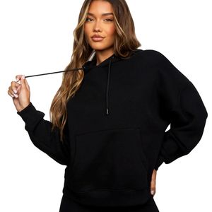 Sweats à capuche pour femmes personnalisés couleur unie couvre-chef couple décontracté hip hop streetwear pull à capuche imprimé personnalisé sweat à capuche pour femmes - Product Image 3