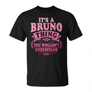 È una cosa di Bruno, non capiresti - T-shirt Bruno - Categoria Prodotti Promozionali - Product Image 2