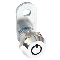 Cylindres de serrure à came mécanique durables 50mm 60mm ANSI Grade 2 chromés brillants avec 2 clés pour stockage industriel et classement