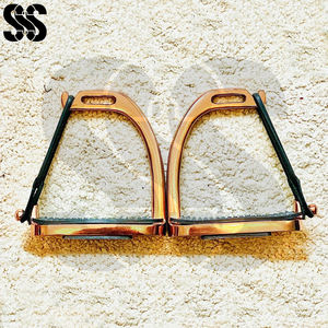 Estribos de Seguridad SHER SONS SPORTS Antideslizantes de Aluminio Ligero de la Mejor Calidad para Montar a Caballo, Uso Ecuestre, Tamaños Personalizables - Product Image 4