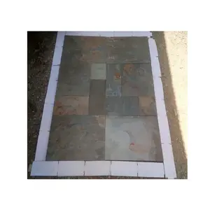 Indian Exporter of Vijaya Gold Wall And Flooring Patio Pack Slate Available At Wholesale Price