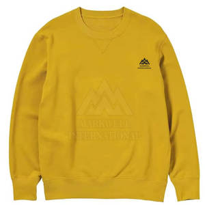 เสื้อสเวตเชิ้ตผู้ชายสำหรับฤดูหนาว สีพื้น เสื้อสเวตเชิ้ตผู้ชายทรงโอเวอร์ไซส์ แฟชั่นเสื้อผ้าพื้นฐาน เสื้อสเวตเชิ้ตสำหรับผู้ชาย - Product Image 2