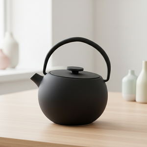 Théière japonaise en fonte émaillée durable de 300 ml, modèle 3009443-0.3, en acier inoxydable, vente en gros Passoire en maille pour le thé, les dégustations d'espresso - Product Image 5