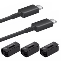Ensemble de charge rapide USB-C PD 3A durable pour appareils iOS, ordinateurs, téléphones portables, banques d'alimentation, avec boîte d'emballage TPE Type-C