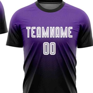 Uniformes de Fútbol Personalizados Premium al por Mayor, Sublimados, Impresos por Transferencia, 100% Poliéster, Ecológicos, de Secado Rápido, Kits de Equipo, MOQ Bajo - Product Image 4