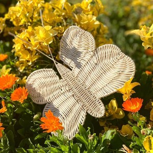 Juego de pegatinas de pared de mariposa, decoración del hogar, decoración de habitación de bebé, pegatinas de ratán para colgar en las paredes - Product Image 5