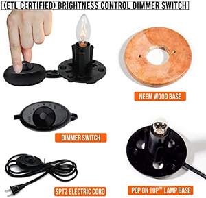 Lámpara de Sal Natural del Himalaya Súper Hermosa para Decoración y Iluminación - Product Image 6