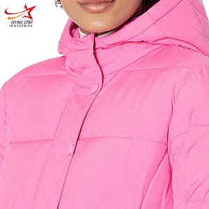 Chaqueta acolchada de hombre con cuello levantado de invierno con diseño personalizado y elegante con carcasa frontal en poliéster duradero - Product Image 6