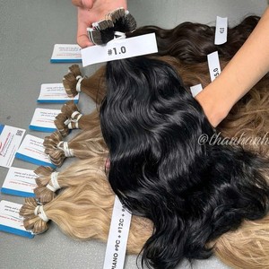 Extensiones de cabello con cinta de alta calidad, extensiones de cabello humano vietnamita, cinta invisible inyectada de doble estiramiento, cabello - Product Image 3