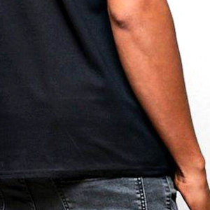 Nouveauté T-shirts pour hommes avec design de streetwear urbain broderie personnalisée T-shirts pour hommes Style streetwear vente en gros - Product Image 5