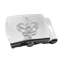 Boucles de ceinture personnalisées en alliage de zinc 3D à emboîtement pour scouts