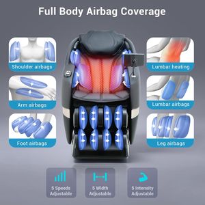 Sillón de Masaje Tipo SL Track, Sofá Eléctrico para Oficina y Hogar con Función Multifuncional de Amasamiento y Masaje, Relaja los Músculos - Product Image 5