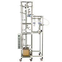 Réacteur en verre sphérique bon marché pour machine d'extraction de CO2 supercritique/machine de production de biodiesel