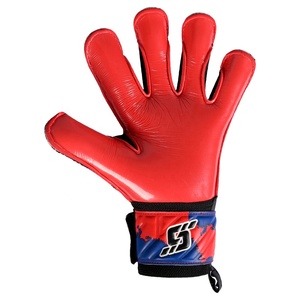 Gants de gardien de but de football professionnels pour l'extérieur, paume en latex allemand, respirants, absorption des chocs, sangle de poignet réglable |   Unisexe - Product Image 2