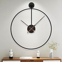 Jam Dinding Analog Logam Desain Merak, Dekorasi Pernikahan Mewah Bergaya, untuk Rumah, Kamar Tidur, Dapur, Ruang Tamu, Interior Hotel