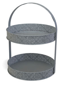 Support de gâteau de forme ronde fait à la main de qualité supérieure support à dessert en métal fantaisie pour anniversaire de mariage et affichage à la maison - Product Image 4