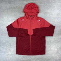 Conjunto Deportivo de Dos Piezas para Hombre, Personalizado, Ecológico, Ligero, con Capucha, de Poliéster/Algodón, Estilo Urbano, para Verano, Cortavientos