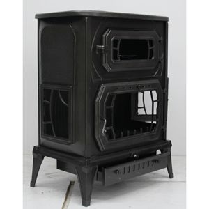 Estufa de Cocina de Hierro Fundido Modelo DORELLO SOBA MF225 con Horno para Uso en Cocinas de Bungalows - Product Image 4