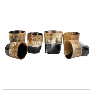 Copa de cuernos africanos de gran venta auténtica 100%, copa de cuernos vikingos para beber, acabado Natural creativo en Pries baratos - Product Image 2
